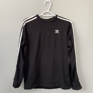 Black long sleeve adidas shirt. Barely worn, great quality!